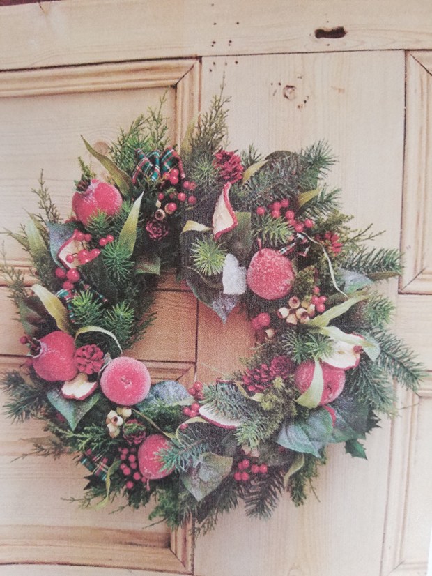 オレゴンヒバを使ったオリジナルリース作り