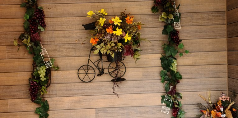 可愛動物病院 秋のディスプレー